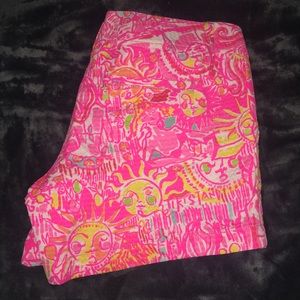 Lilly Pulitzer pink shorts